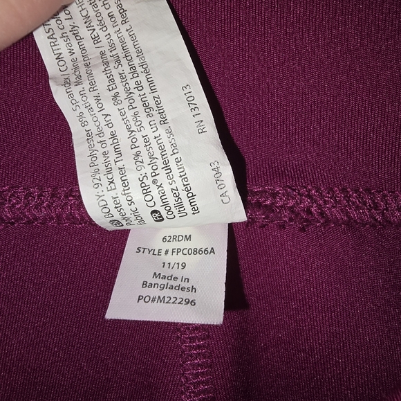 Bally total fitness work out leggings (1XL) - Picture 7 of 8